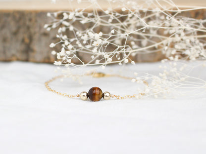 Bracelet Holly - Oeil de tigre